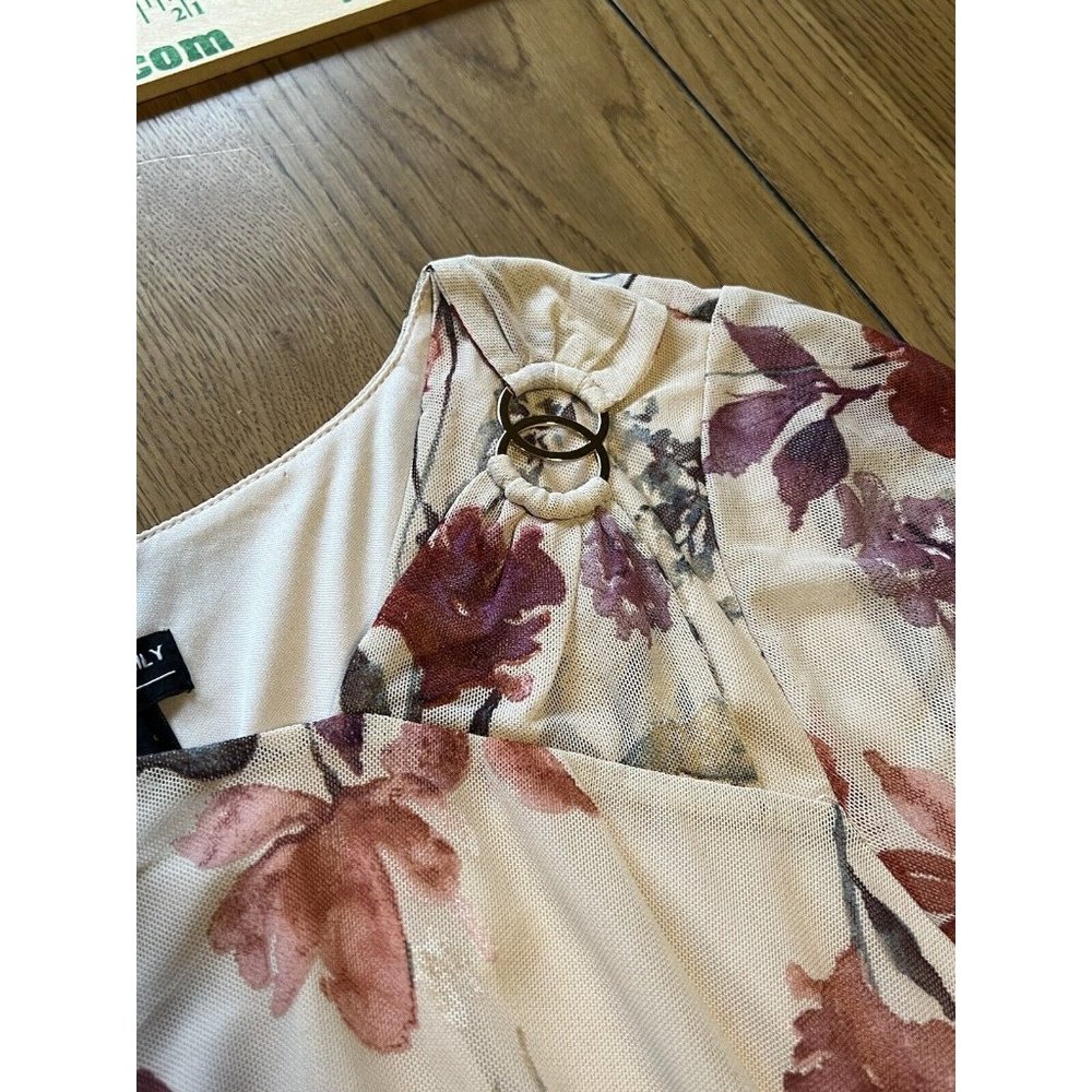 Kate And Lily NWT Floral Dress Size 10p Boho Summer Chic Wedding Formal Party - Picture 4 of 15
